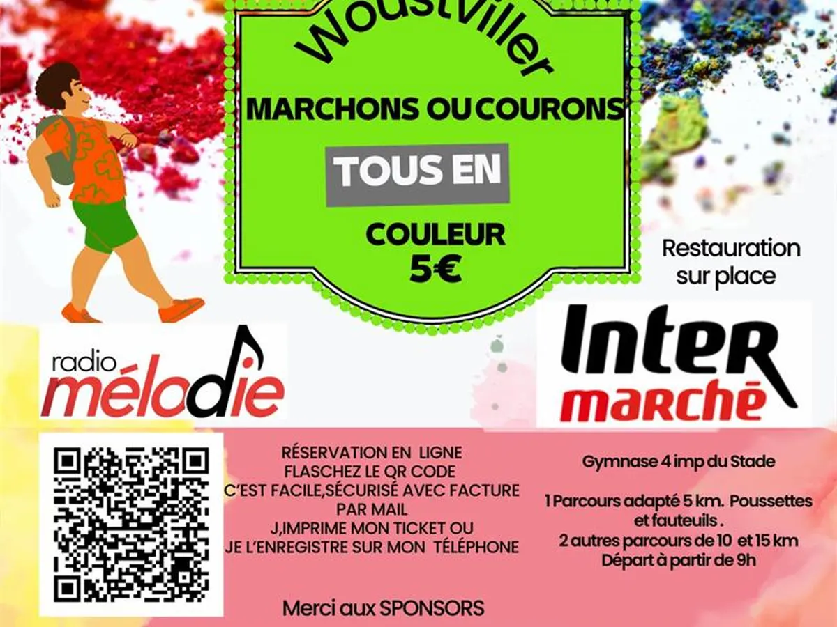 Marchons ou Courons TOUS en couleurs