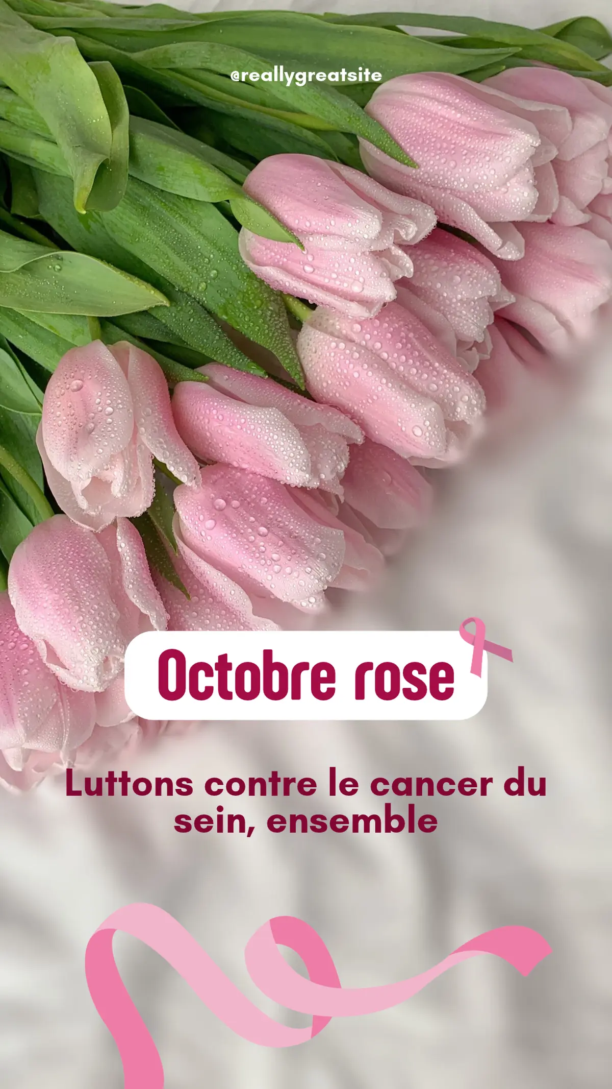 Marchons pour Octobre rose