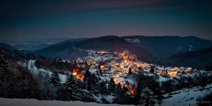 Marché de Noël à Grendelbruch, charmant village de montagne