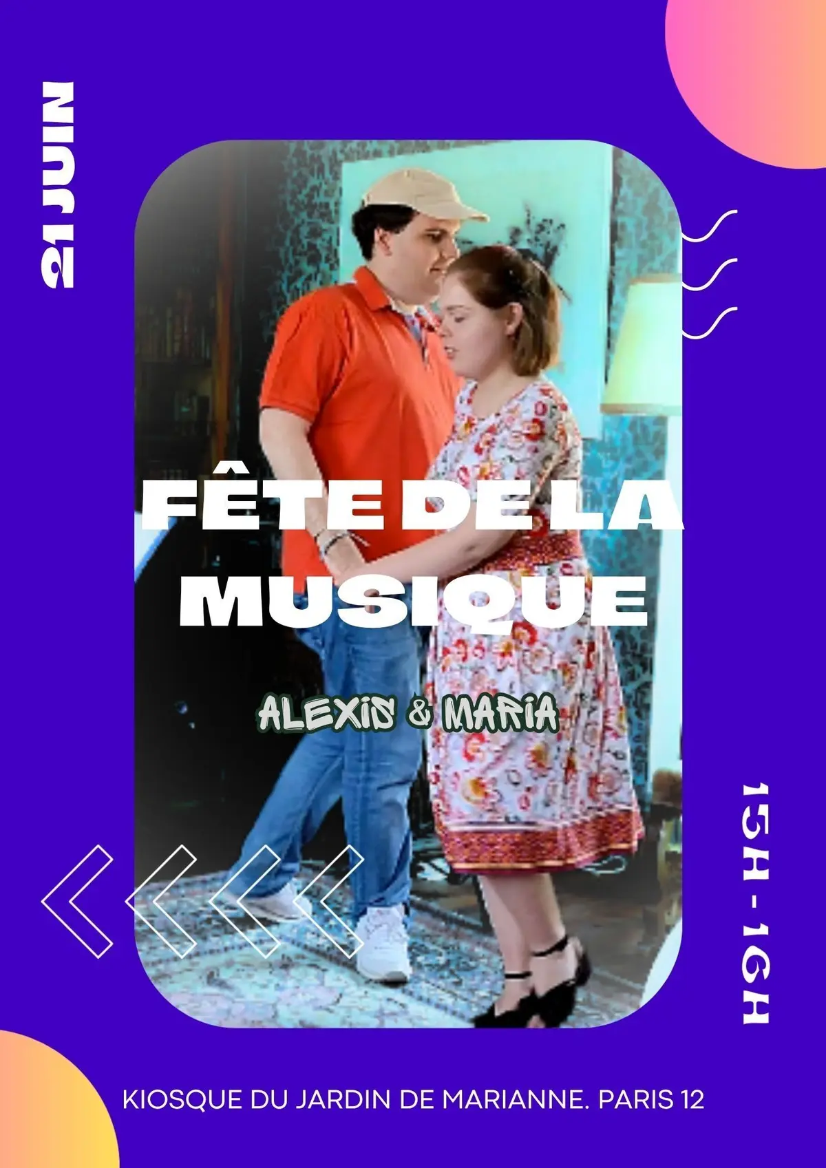 Maria & Alexis : Je chante !