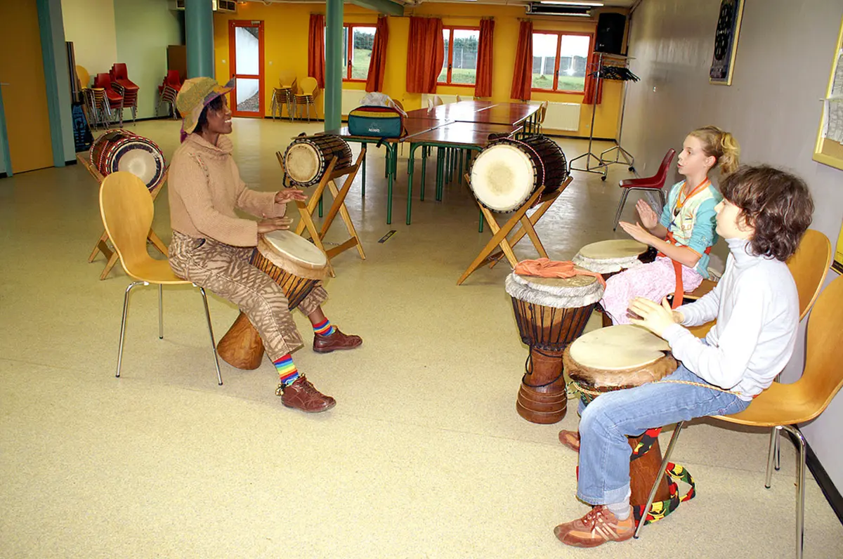 Cours de musique avec Marie l'Antillaise : Au rythme de l’Afrique