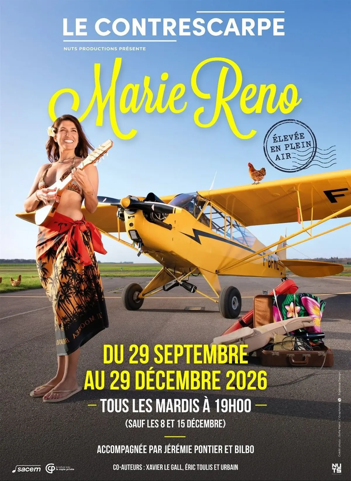 Marie Reno dans Élevée en plein air