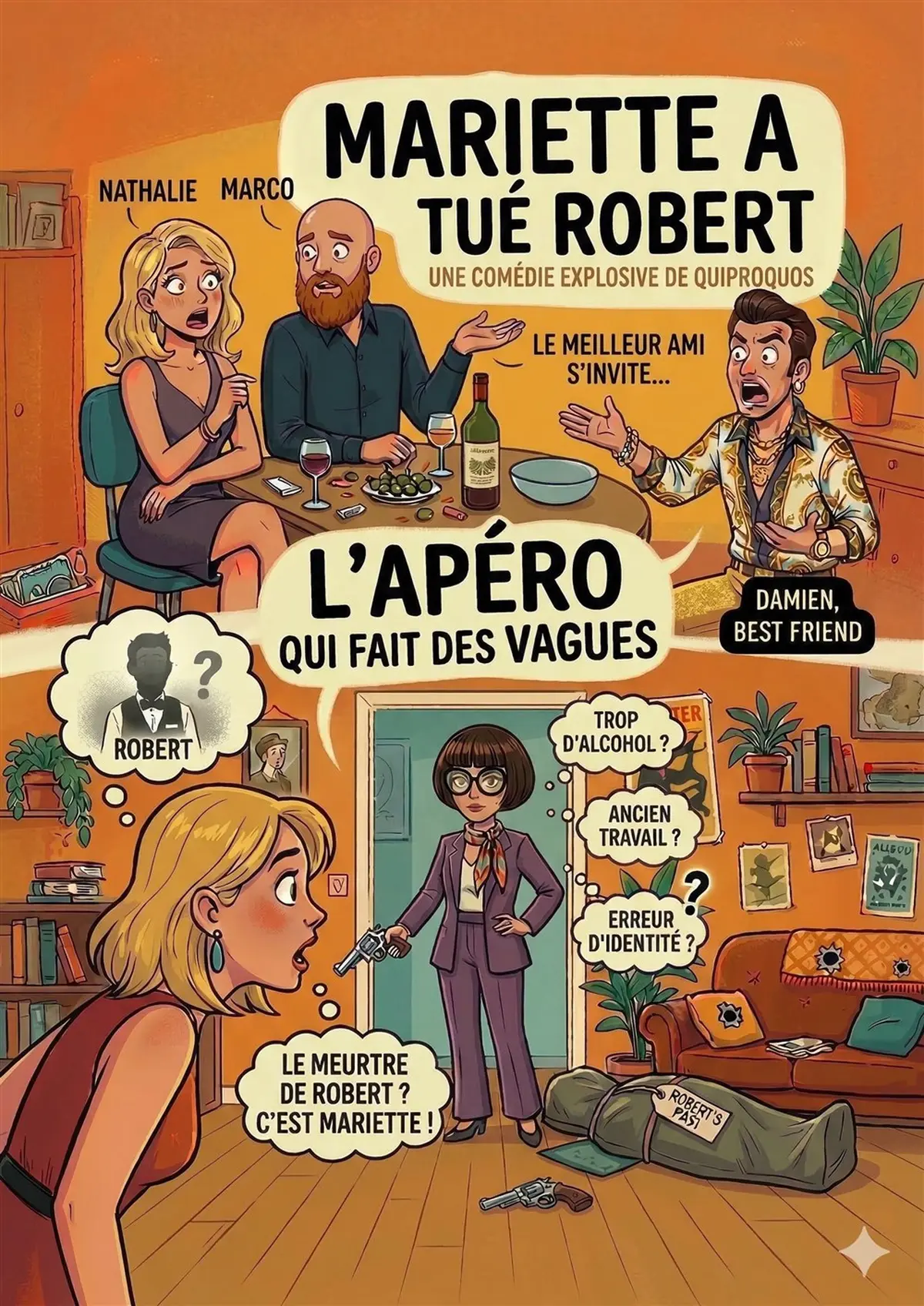 Mariette a tué Robert