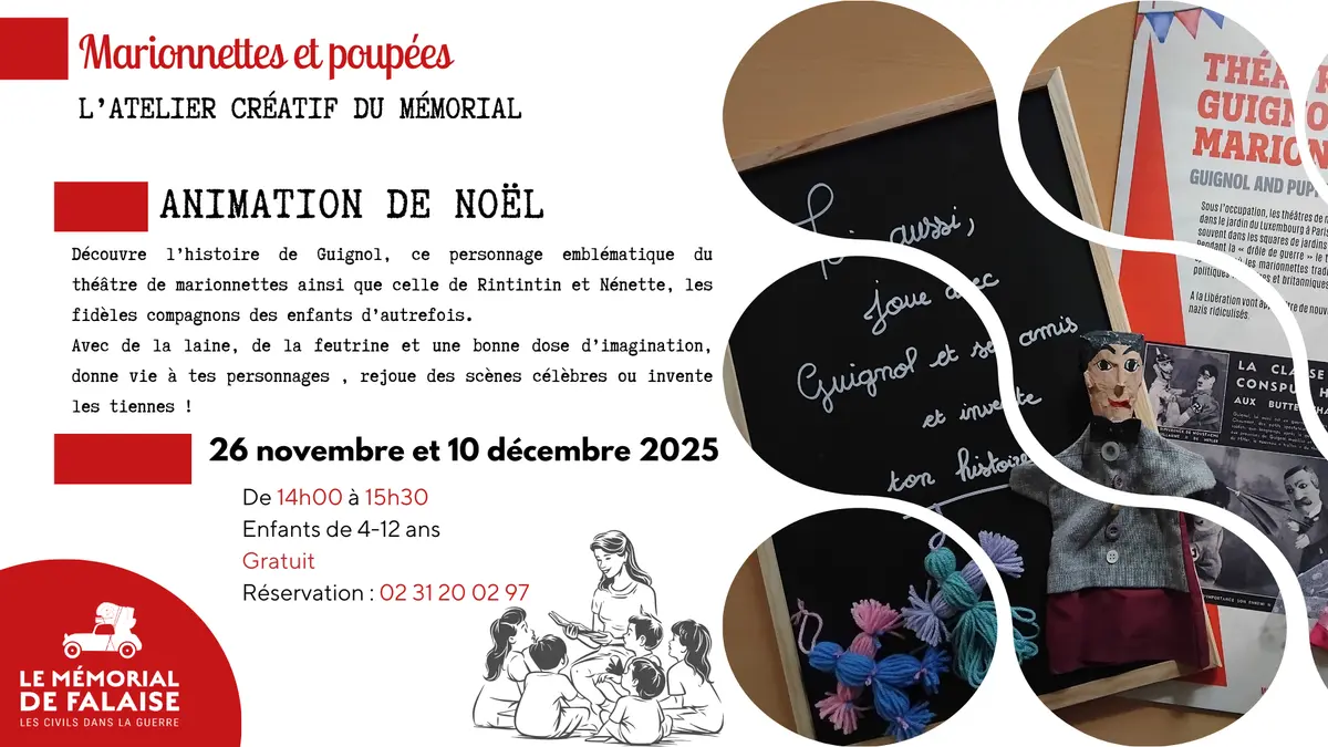 Marionnettes et poupées : l'atelier créatif