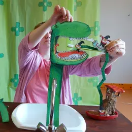 Marionnettes : Même les monstres se lavent les dents de la compagnie Héliotrope Théâtre