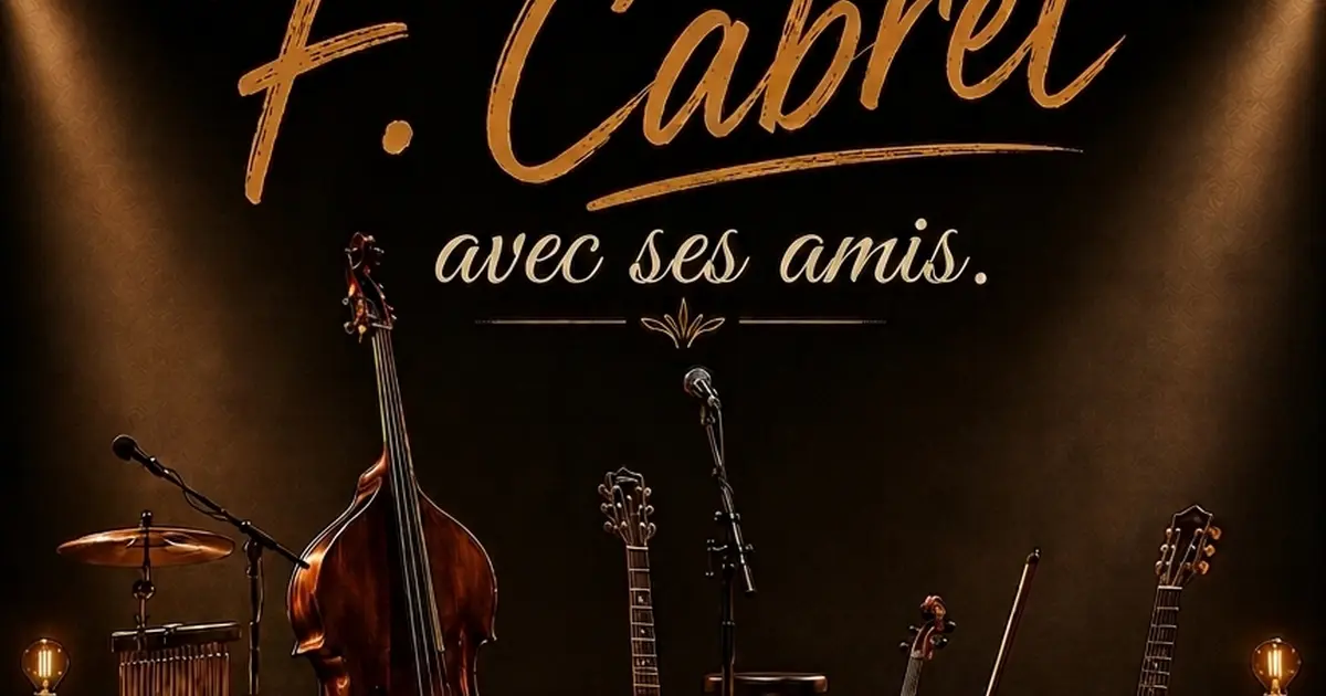 Mark Cean Joue Et Chante F.cabrel Avec Ses Amis.