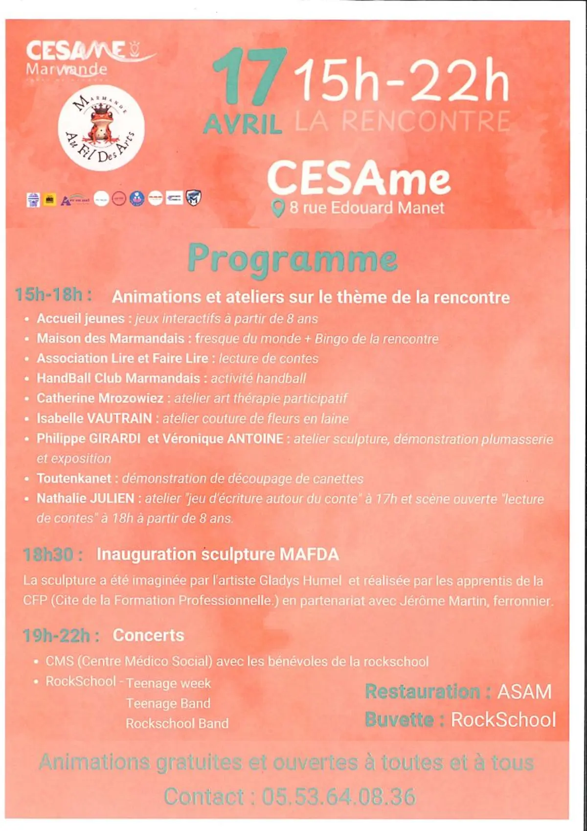 Marmande au Fil des Arts à CESAme