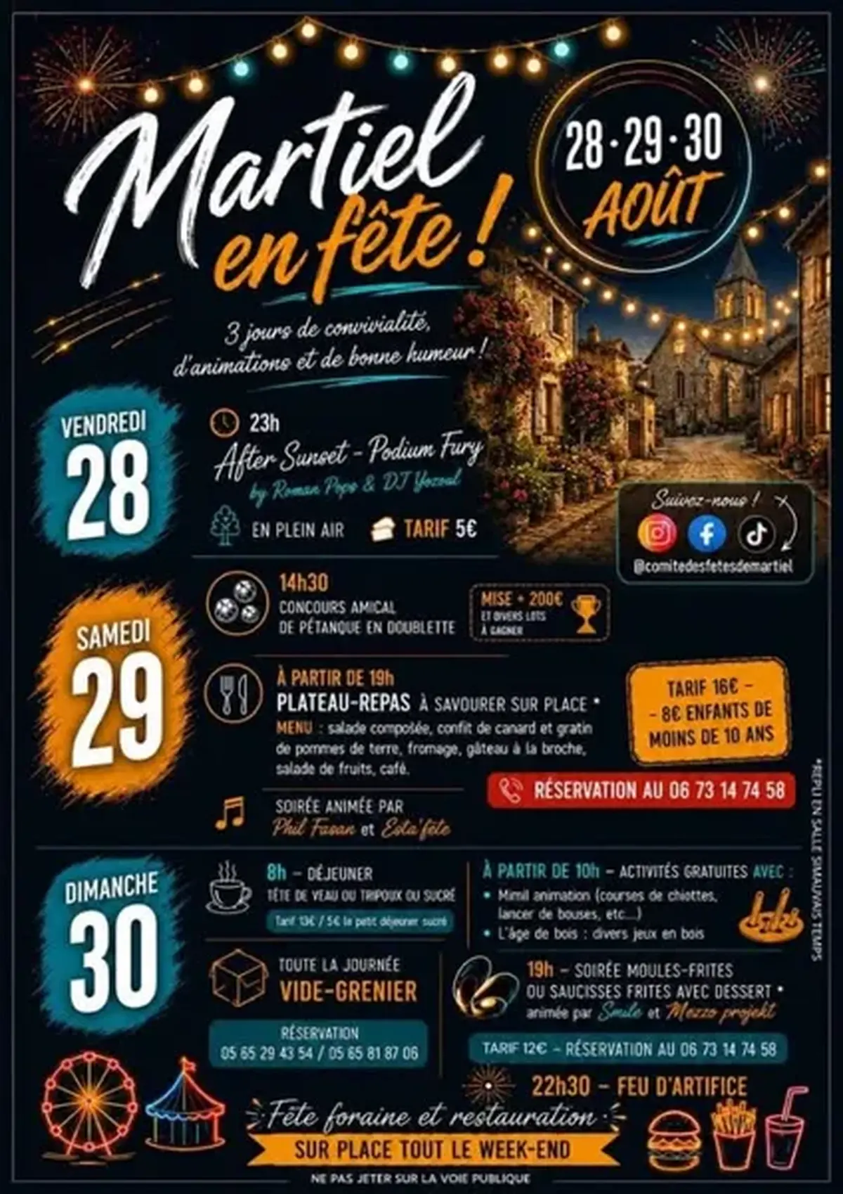 Martiel en fête