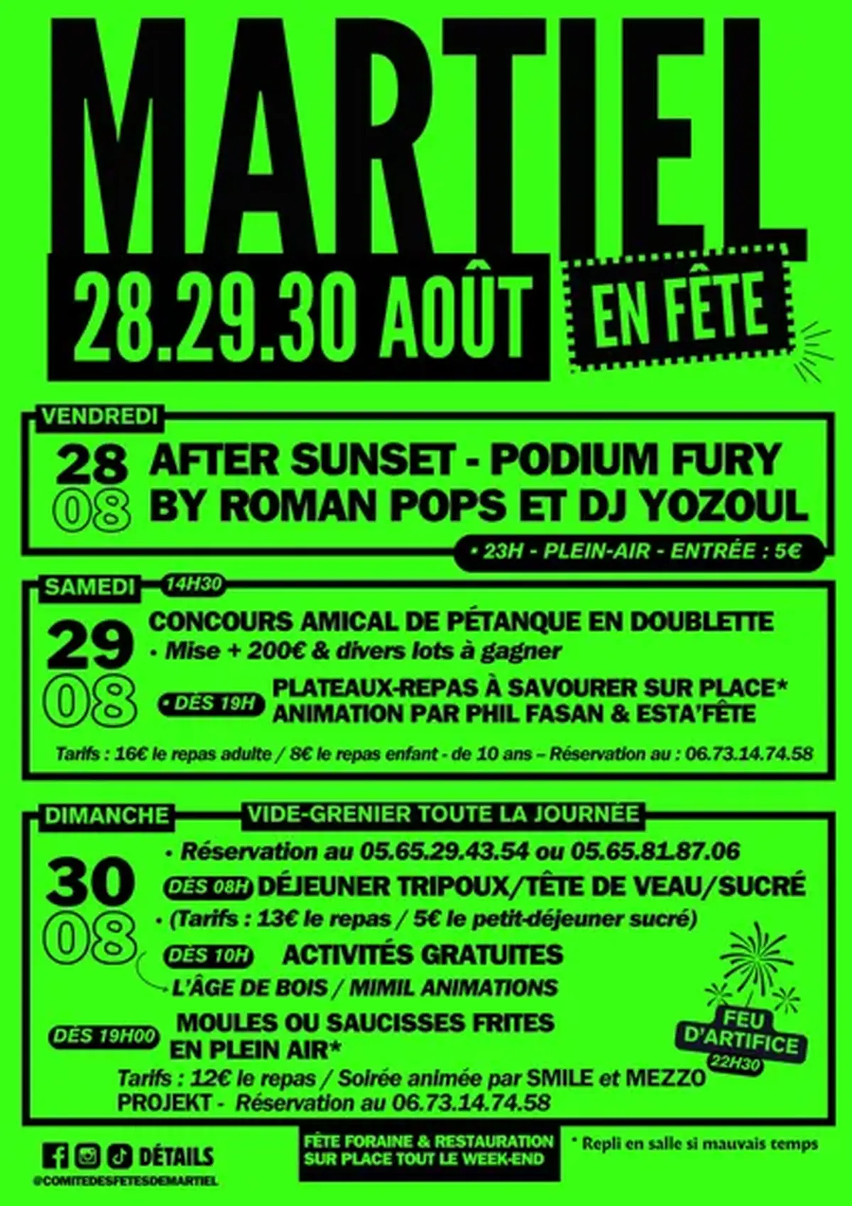 Martiel en fête