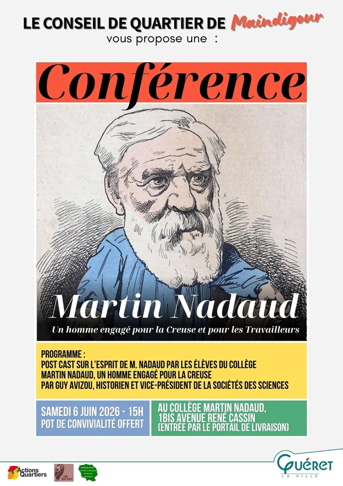 Martin Nadaud : un homme engagé pour la Creuse et pour les travailleurs