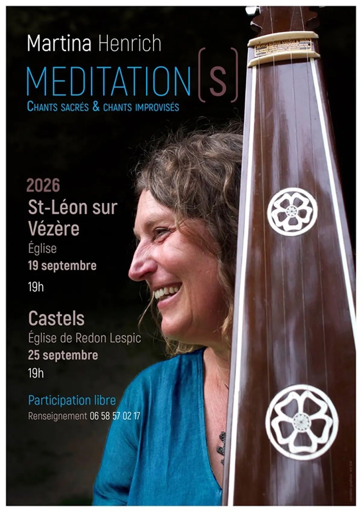 Martina Heinrich : Méditations chants sacrés & chants improvisés