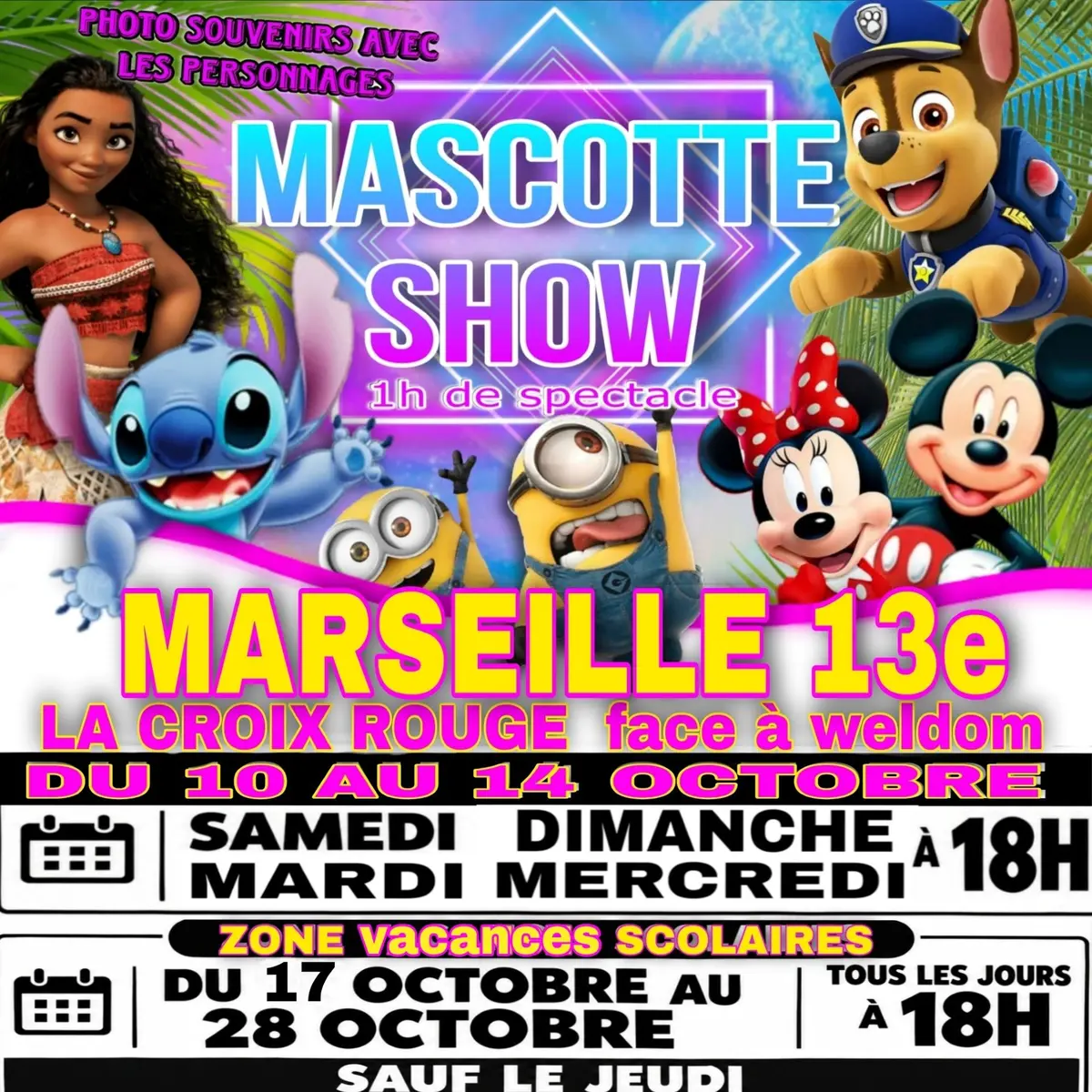 Mascotte show