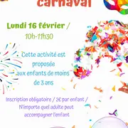 Masque de Carnaval > Vacances d'hiver