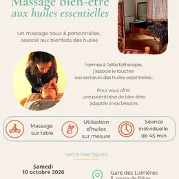 Massage Bien Être aux huiles essentielles