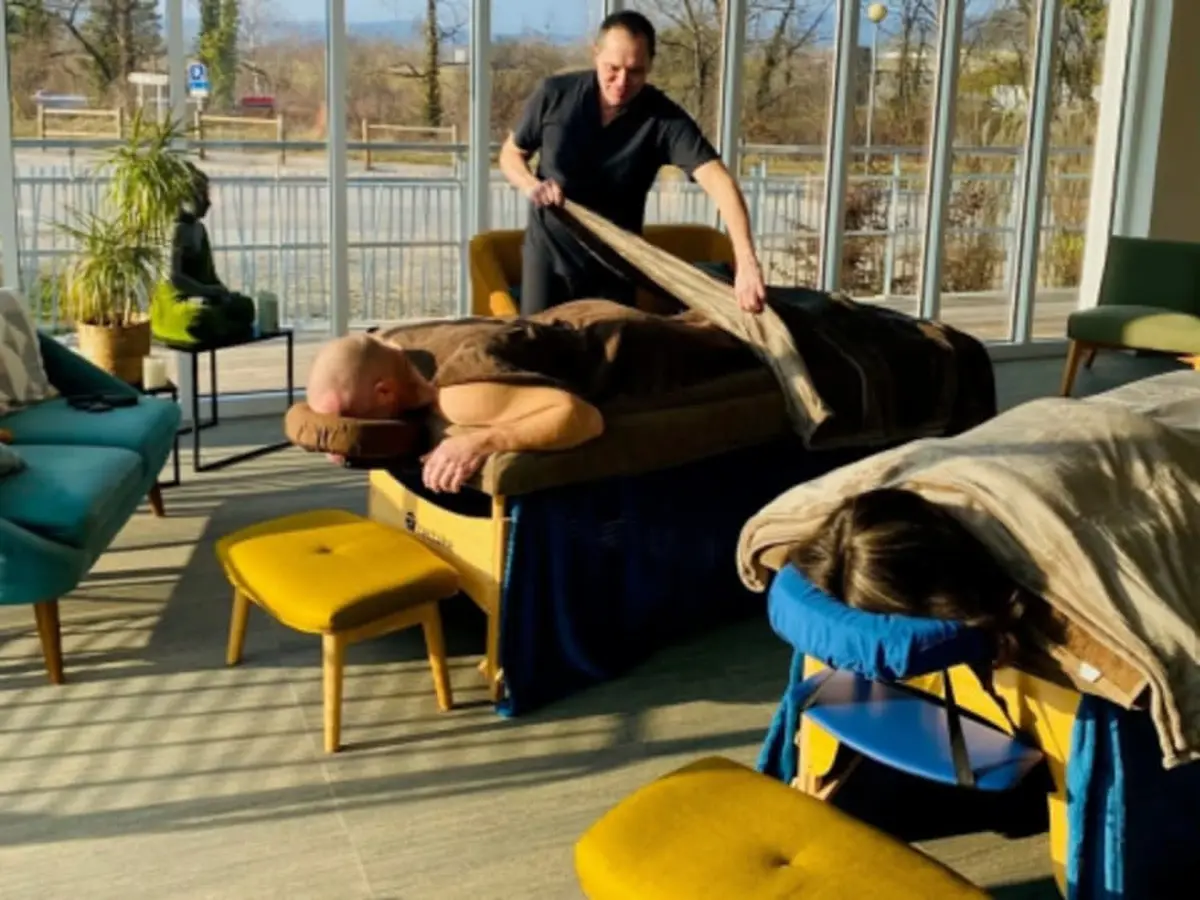 Massage relaxant en duo à Chanaz (73)