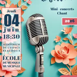 Master class de Beaudoux et mini-concerts - Chant