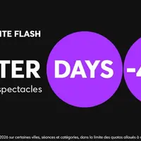 Master Days Ticketmaster 2026 : des billets de spectacles jusqu’à -40% jusqu’au 21 juin DR
