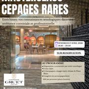 Masterclass cépages rares au Champagne Gruet