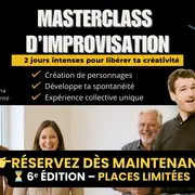 Masterclass d’Improvisation Théâtrale à Troyes – 6è édition - Tricatch Impro