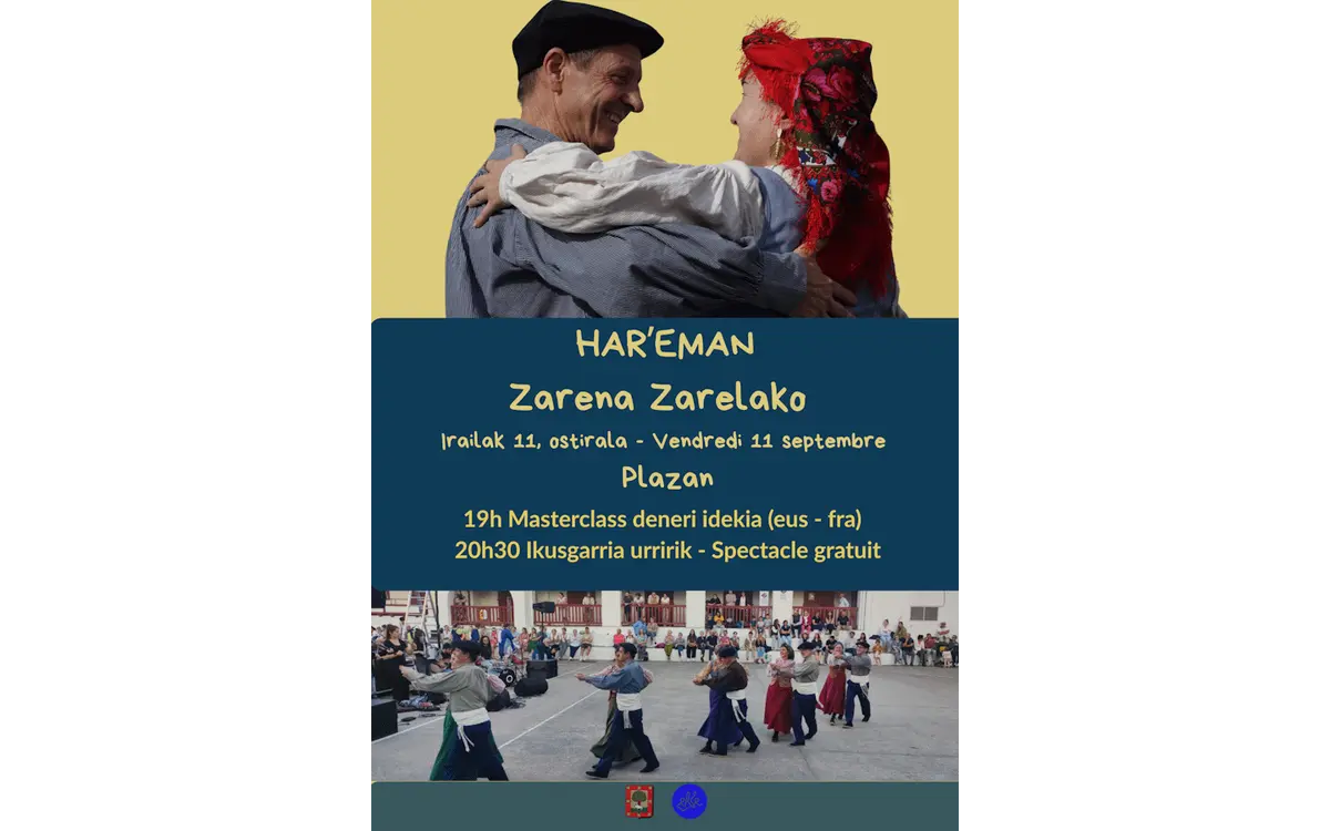 Masterclass et spectacle de danses basques