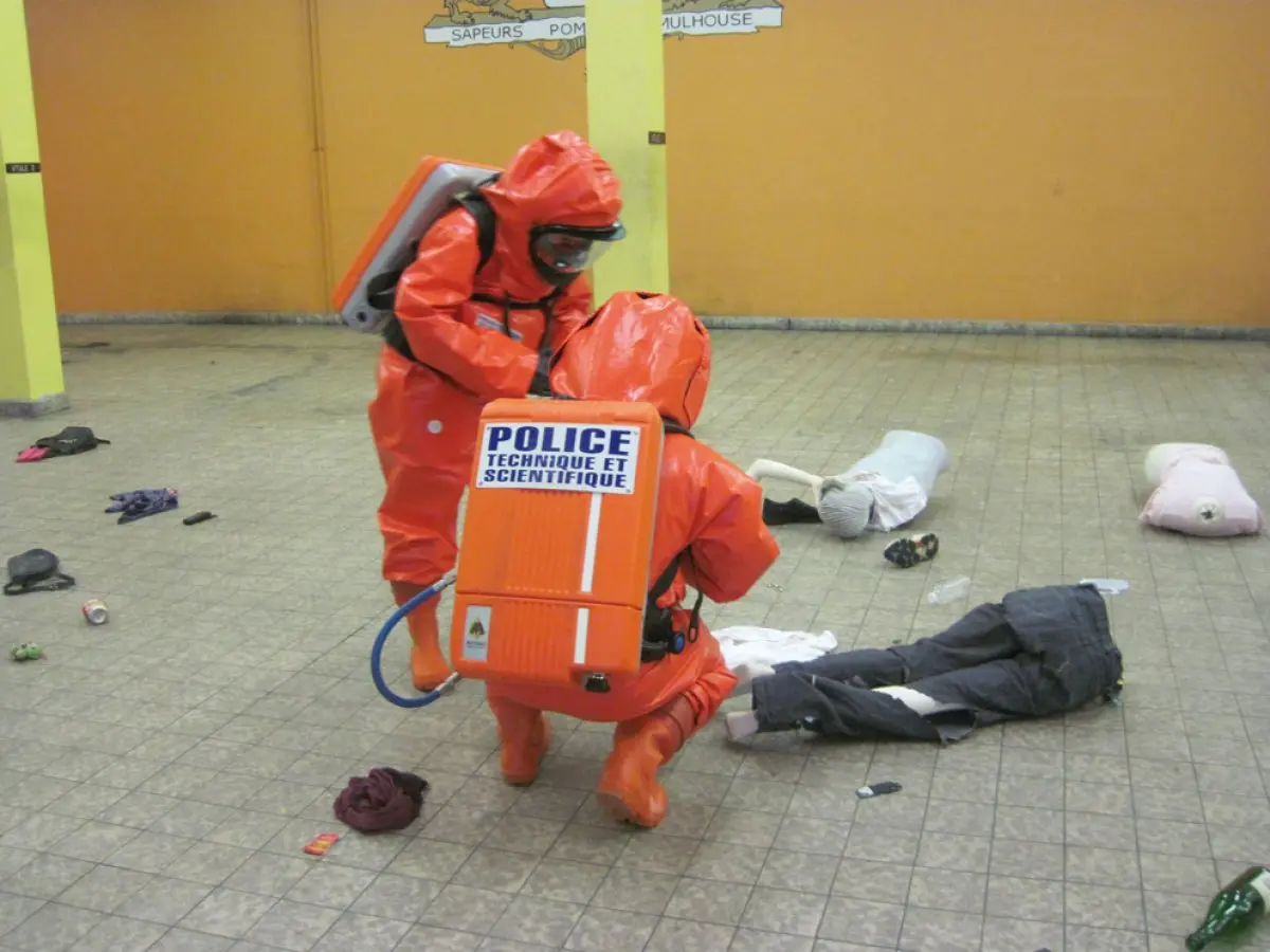 Des cas très pratiques sont présentés aux stagiaires du mastère spécialisé Gestion des risques et menaces nucléaires, radioactifs, biologiques, chimiques, et explosifs