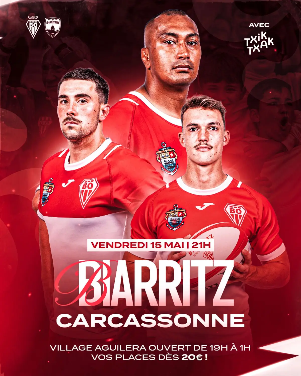 Match Biarritz / Carcassonne