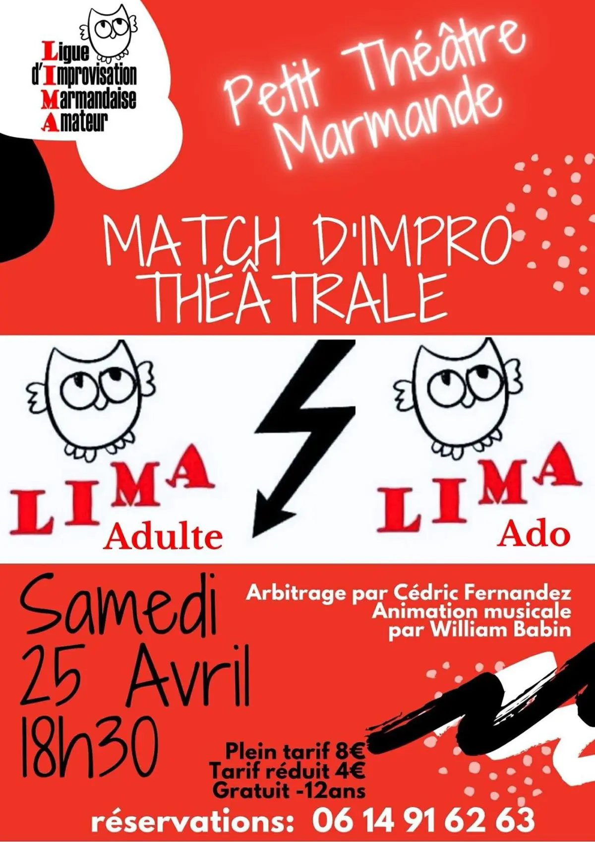 Match d'impro théâtrale