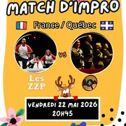 Match d’impro - ZZP (France) vs La Liqa (Québec)