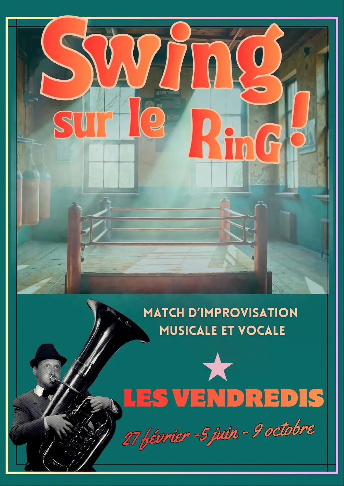 Match d'improvisation à Sansais