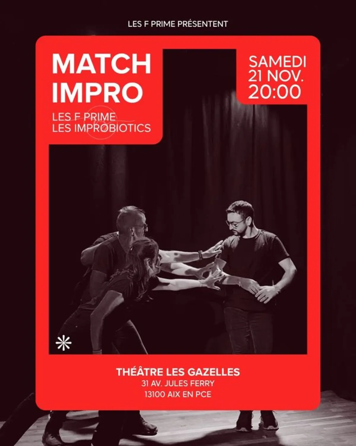 Match d'improvisation - F Prime vs Improviotics