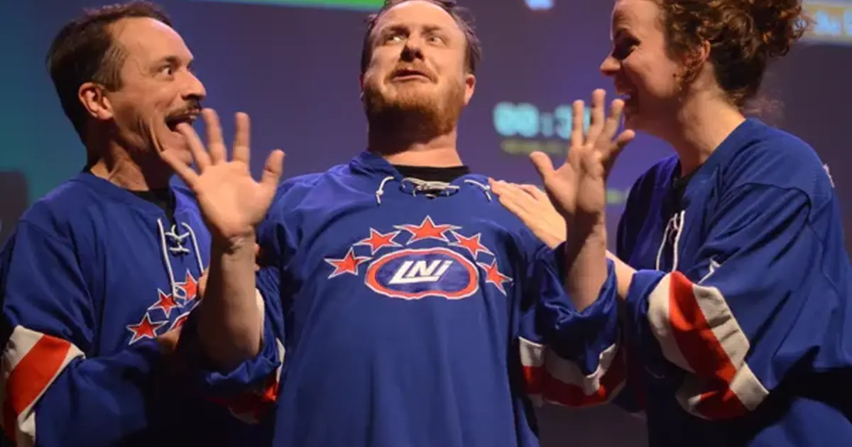 Match d'improvisation théâtrale avec la Ligue Nationale d'Improvisation du Québec