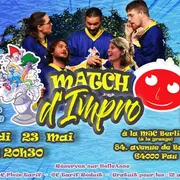 Match d'improvisation théâtrale Pau vs La Rochelle