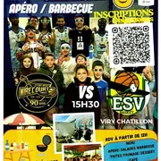 Match de Basket NM3 de fin de saison (barbecue) - Effort Basket Mirecourt contre Viry Chatillon