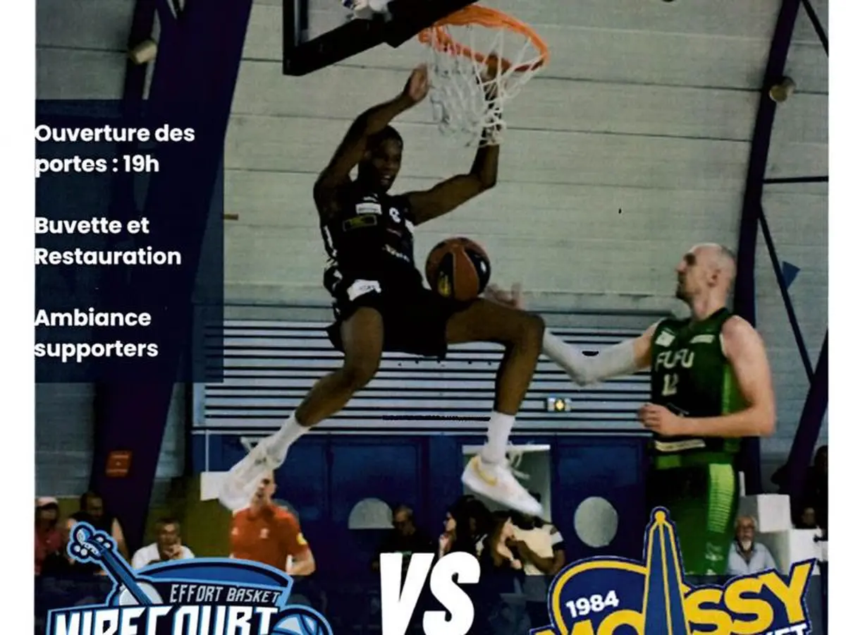 Match de basket NM3 - Effort basket Mirecourt contre Moissy Basket 1984