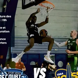 Match de basket NM3 - Effort basket Mirecourt contre Moissy Basket 1984