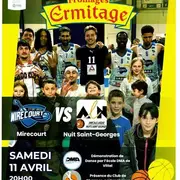 Match de Basket NM3 - Effort Basket Mirecourt contre Amicale Laïque Nuits Saint Georges