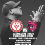 Match de Handball Celles-sur-Belle VS Noisy le Grand et Concert de Cut Killer à Niort