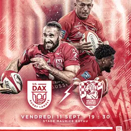 Match de rugby DAX vs VALENCE-ROMANS