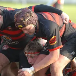 Match de rugby et repas des supporters