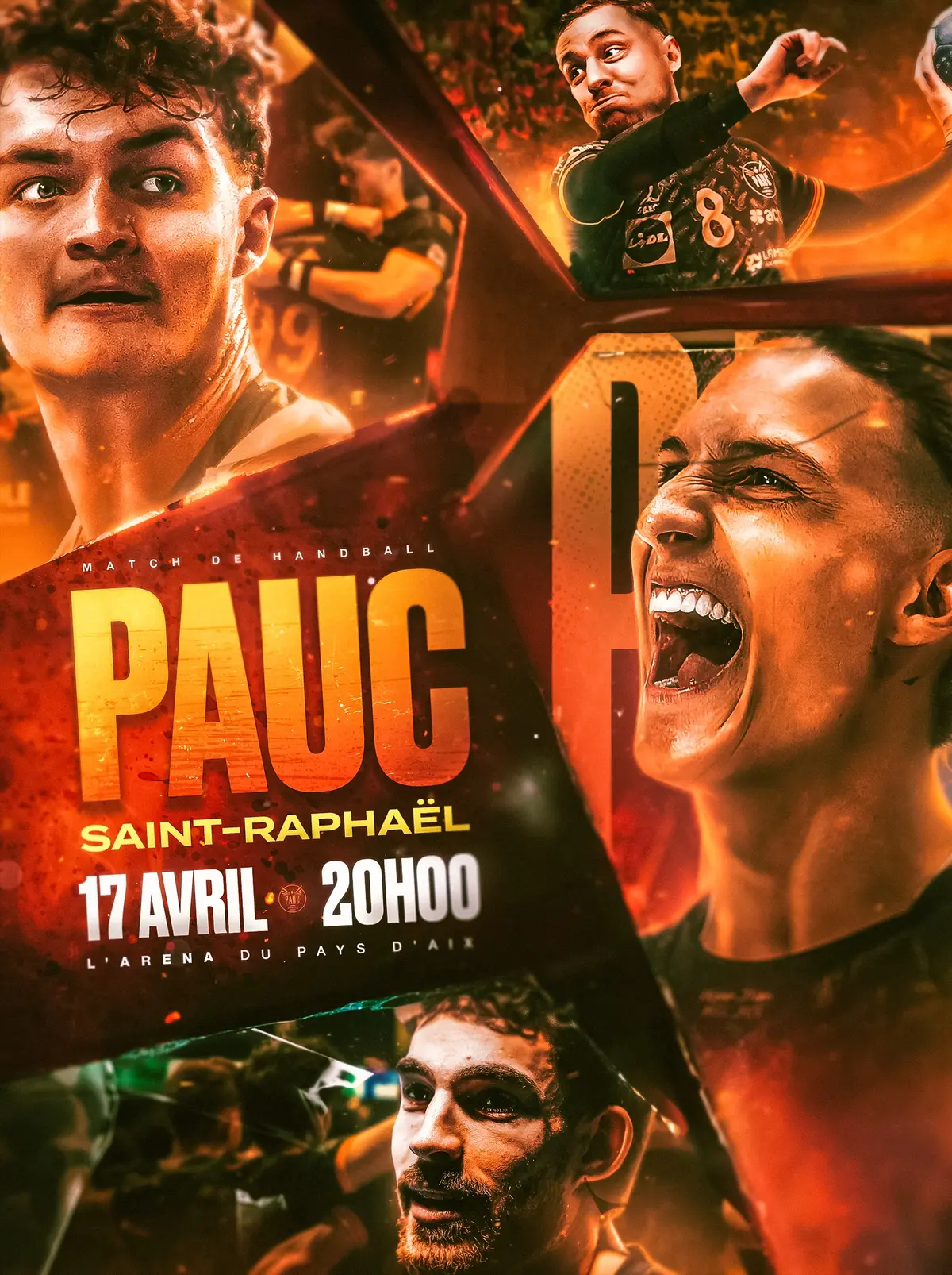 Match : PAUC - Saint-Raphaël