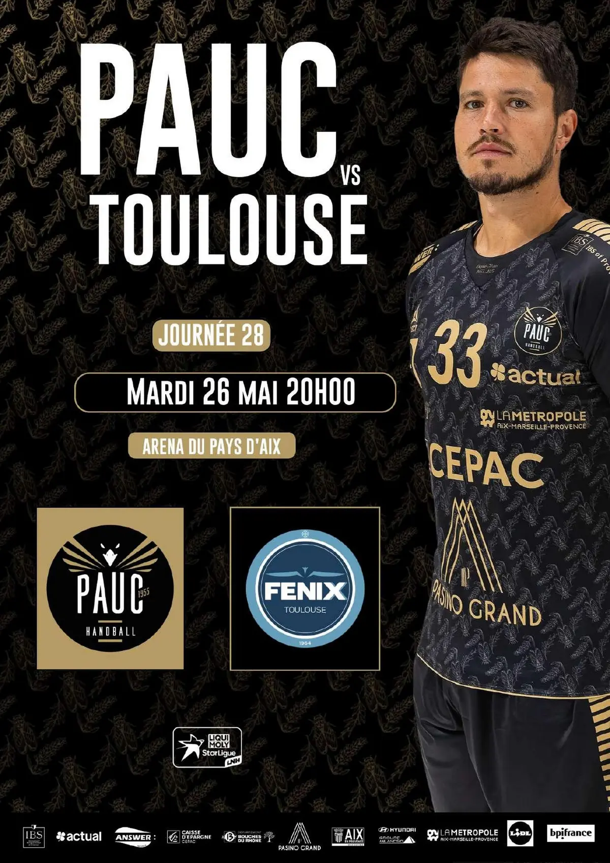 Match : PAUC - Toulouse
