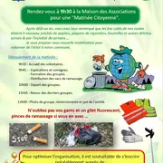 Matinée citoyenne : nettoyage de la commune