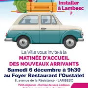 Matinée d'accueil des nouveaux arrivants