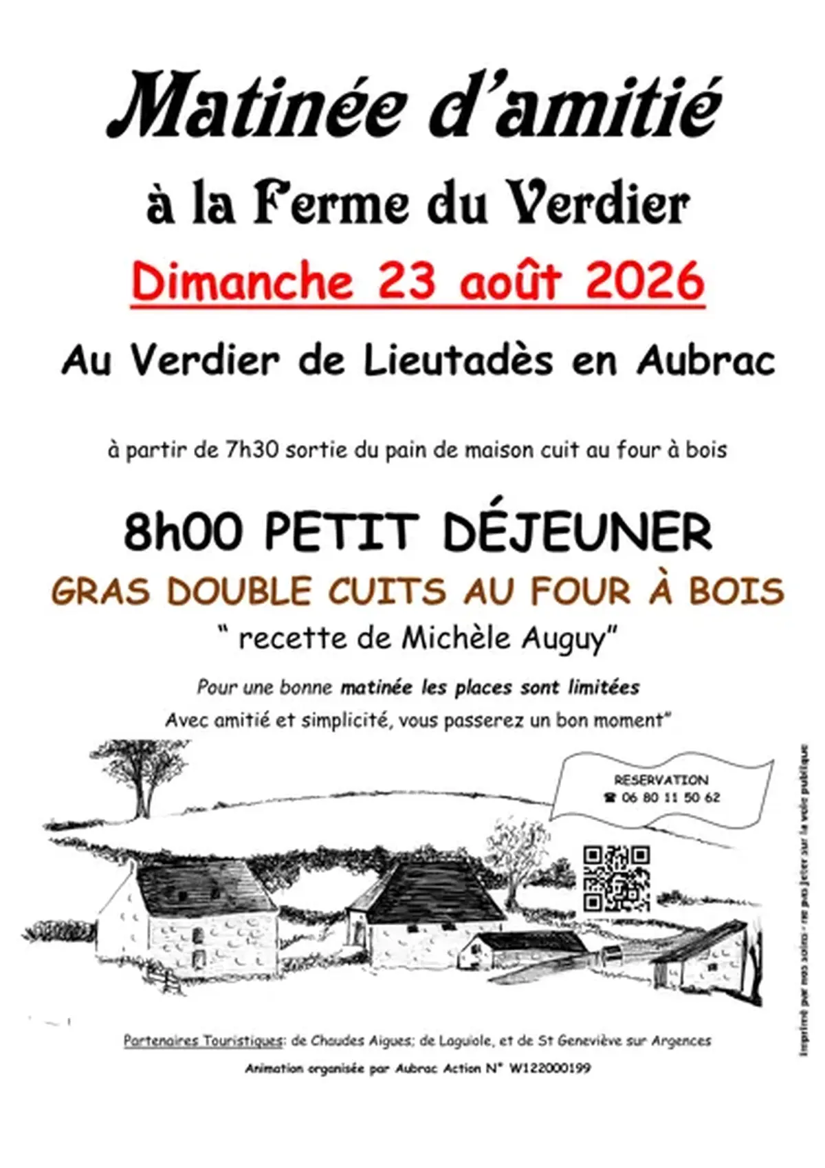 Matinée d'amitié à la Ferme du Verdier