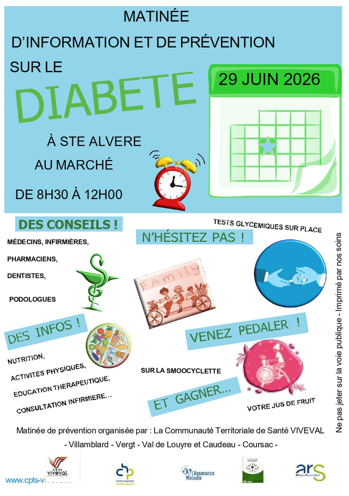 Matinée d'information et de prévention sur le diabète