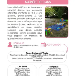 Matinée des petits 0-3 ans