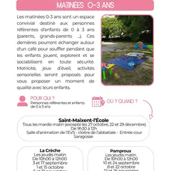 Matinée des petits 0-3 ans
