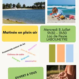 Matinée en plein air au Lac de Peyre