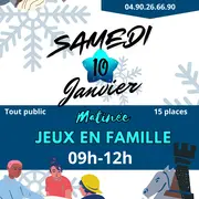 Matinée jeux de société en famille Janvier