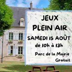 Matinée jeux en plein air